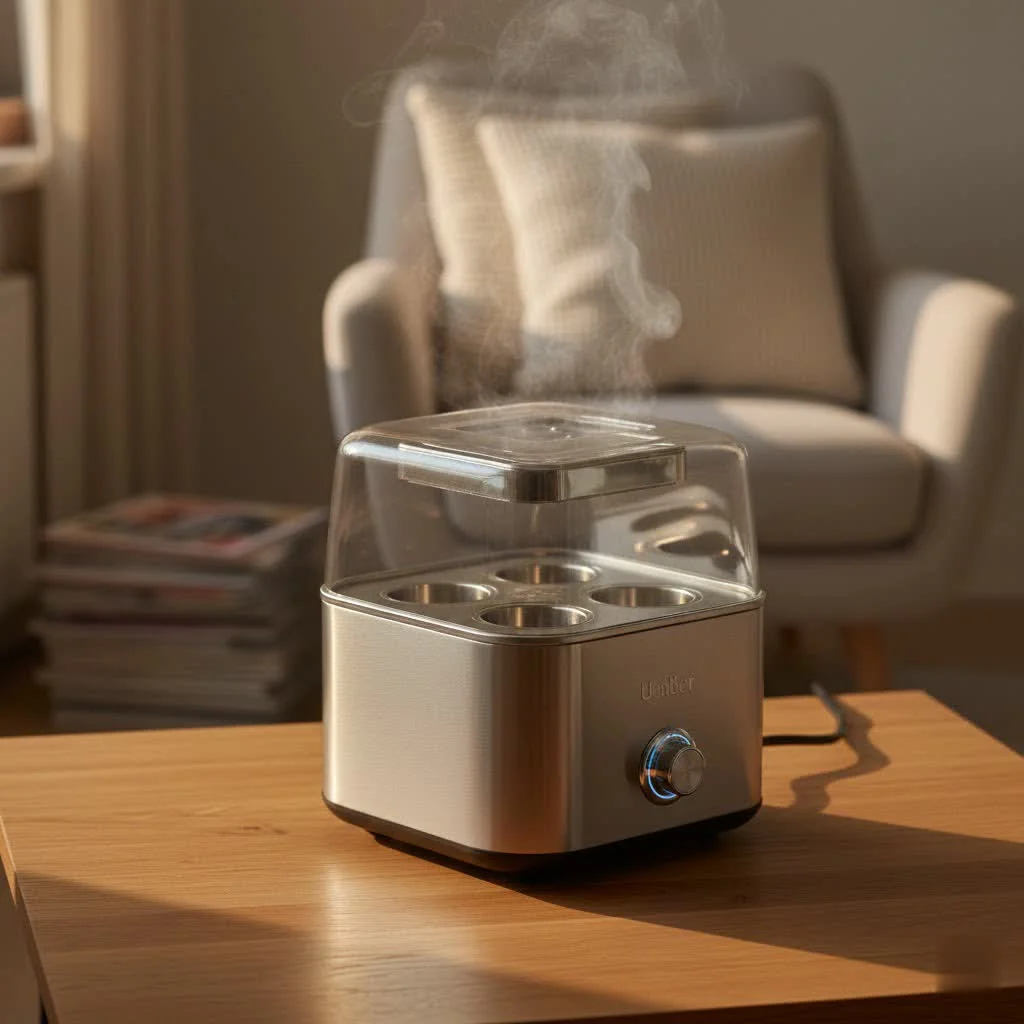 Egg boiler steamer for perfect eggs