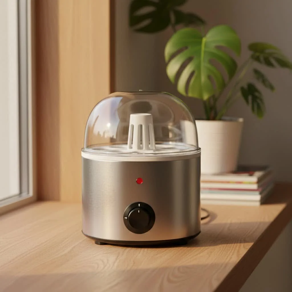Aastha Egg Boiler with seven eggs