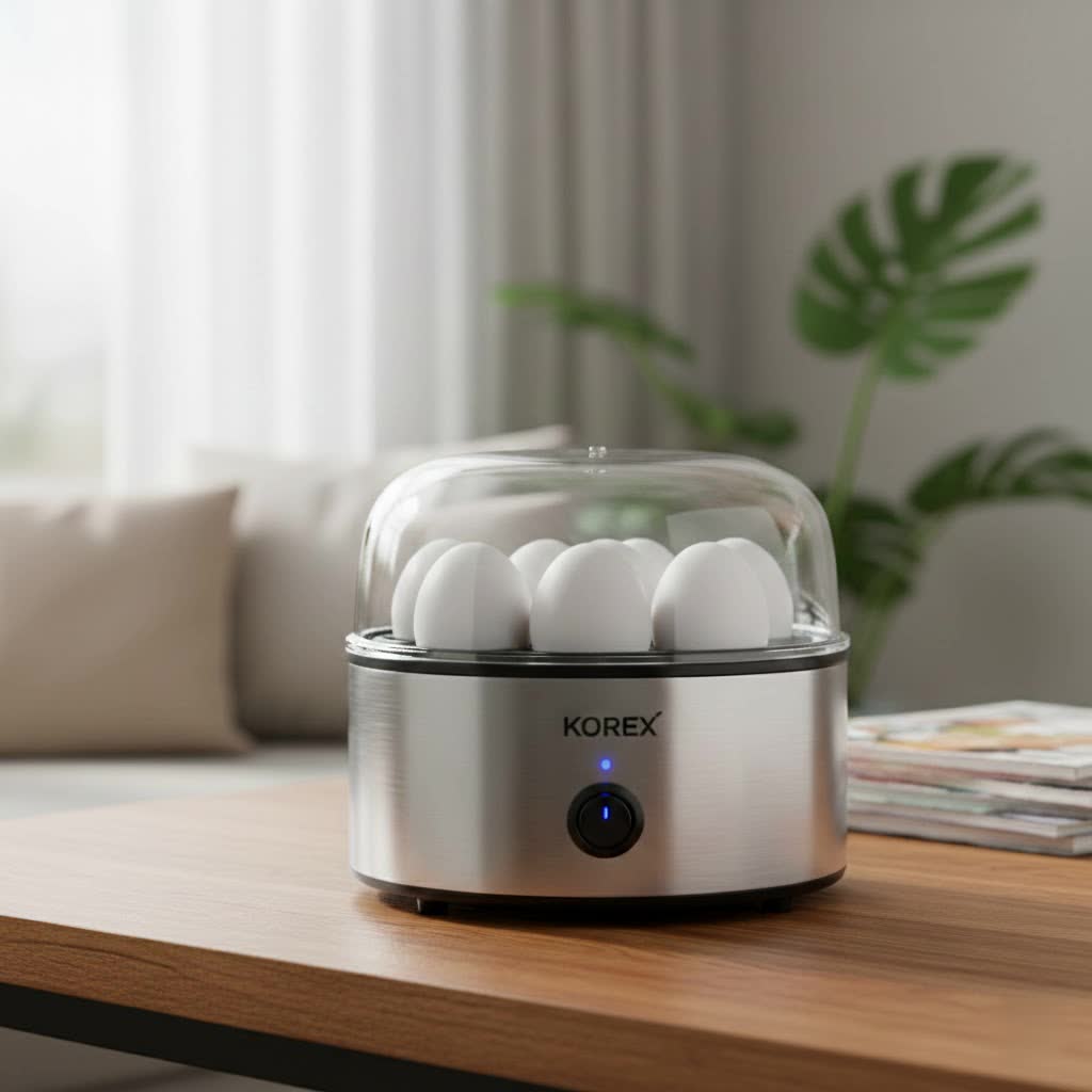 The Essential 2-Egg Boiler: Perfect Eggs for One or Two